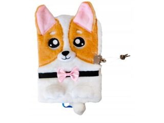 Pami�tnik z k��dk� 3D "w�ochacz" A5 96 kartek MY LITTLE FRIEND, CORGI