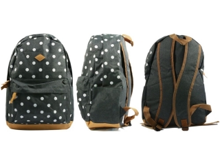Plecak 43cm (17") BENIAMIN Młodzieżowy Basic - Kropki