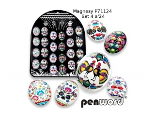 Magnesy wielkanocne P71124 SET 4 PSH K16