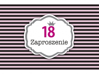 Kartki zaproszenia Pol-Mak Z 46420 10szt.