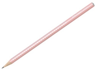 Ołówek FABER-CASTELL Sparkle pearly różowy