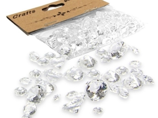 DEKORACJE DIAMENTY DD01 5mm, 7mm, 10mm 20g