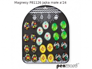 Magnesy wielkanocne P81126 Jajka małe