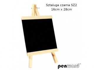 SZTALUGA CZARNA SZ2 16cm x 28cm