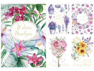 Laurka Lux Edition B6LUX 127x180 z kopertą POL-MAK Urodziny B6LUX_UR_707