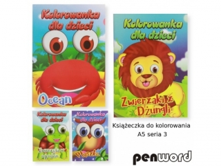Kolorowanka PENWORD seria 3 A5