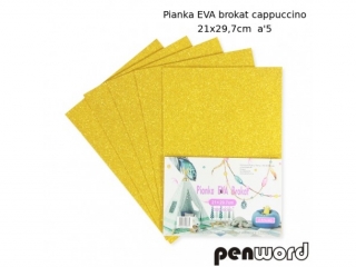 PIANKA EVA BROKAT CAPPUCCINO 21X29,7 a5