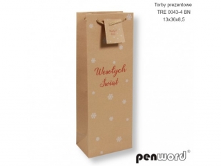 TORBY PREZENTOWE TRE 0043-4 BN 13x36x8.5cm