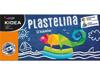 Plastelina KIDEA 12 kolorów