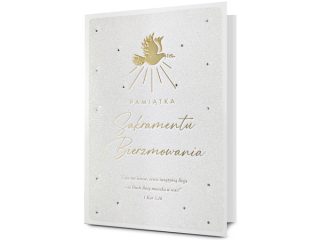 Kartki karnet PAN DRAGON  HM 200-2890 Bierzmowanie