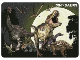 Podkładka laminowana DERFORM Dinozaur