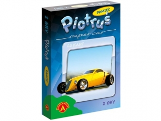 Karty Piotruś + Pamięć ALEXANDER Supercar
