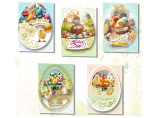 Kartki Wielkanocne TOP GRAPHIC B6 BWJ - �wieckie wzory