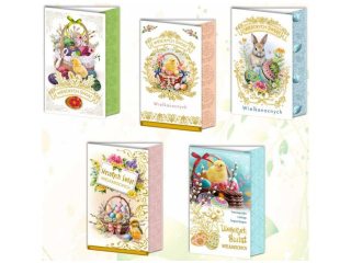 Kartki Wielkanocne TOP GRAPHIC B6 BBW - �wieckie wzory