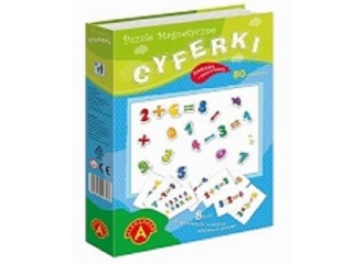 PUZZLE MAGNETYCZNE CYFERKI
