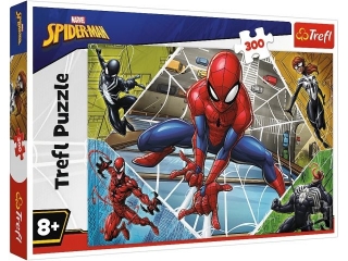 Puzzle  300 TREFL Wspania³y Spiderman / Disney Marvel Spiderman