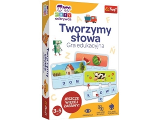 Gra TREFL Mały odkrywca - Tworzymy słowa
