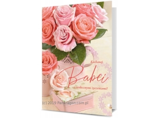 Kartki Karnet B6 K - 1756 Dzień Babci