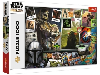 Puzzle 1000 TREFL Kolekcja Grogu / Lucasfilm Star Wars The Mandalorian