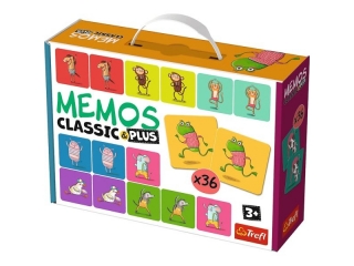 Gra TREFL Memos classic & plus Ruch i dźwięk