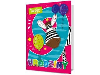 Kartki karnet PAN DRAGON K.B6-1742 urodziny dzieci "9"