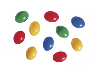Jajka plastikowe DPCRAFT 6cm mix 10szt.