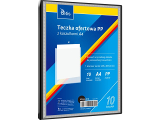 TECZKA OFERT. PP Z 10 KOSZUL. A4. CZARNA