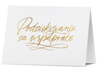 Kartki karnet PAN DRAGON HM 200-2537 Podzikowania