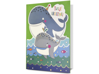 Kartki karnet PAN DRAGON  HM 200-3436 Urodziny dziecice