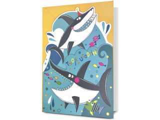 Kartki karnet PAN DRAGON  HM 200-3438 Urodziny dziecice