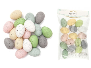 JAJKA PRZEPI�RCZE 4 CM, 18 SZT. PASTEL