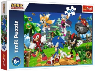Puzzle  160 TREFL Sonic i przyjaciele / SEGA Sonic The Headgehod