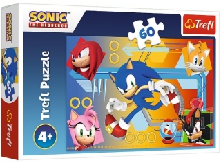 Puzzle   60 TREFL Sonic w akcji / SEGA Sonic The Hedgehog