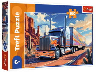 Puzzle  160 TREFL Ciarwka w trasie