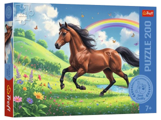 Puzzle 200 TREFL Dostojny koń
