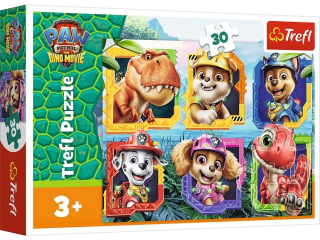 Puzzle 30 TREFL Psi patrol - Wyspa Dinozaurów