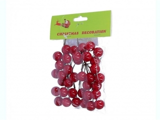 Kulki czerw. do dekoracyji op=6 pczkw KBG407