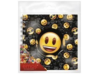 Pamiętnik spiralny DERFORM B Emoji
