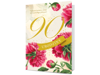 Kartki karnet PAN DRAGON K.B6 1909 Urodziny 90