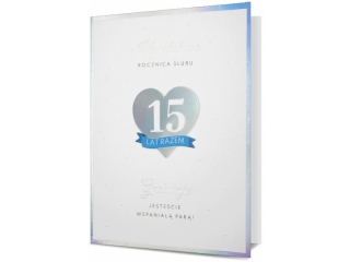 Kartki karnet HM 200-2526 rocznica 15 krysztaowa