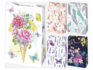 Torebka Ozdobna T3B 160x240x70 Ogólne zest. 44 Kwiaty-Grafika-Mix a10