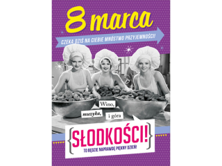 Kartki karnet PAN DRAGON K.B6 1339 Dzie� Kobiet