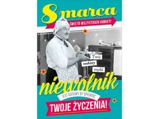 Kartki karnet PAN DRAGON K.B6 1341 Dzie� Kobiet