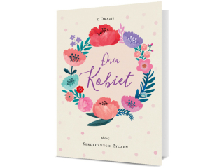 Kartki karnet PAN DRAGON K.B6 1996 Dzie� Kobiet