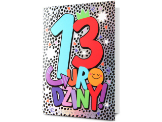 Kartki karnet PAN DRAGON STAR-142 "13"
