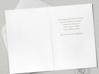 Kartki karnet PAN DRAGON HM 200-3610 Komunia