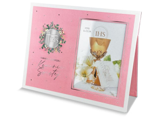 Ramka na zdj�cie PAN DRAGON Pami�tka I Komunii �w. PIX-2 r�owa