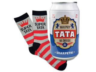 Puszka ze skarpetami PAN DRAGON Tata