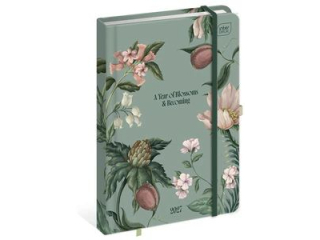 Kalendarz ksi��kowy A5 192 Mat+UV Wild Flowers 2027