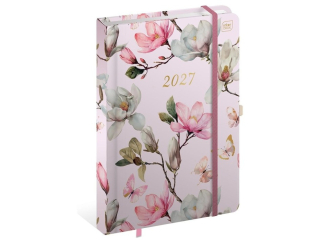 Kalendarz ksi��kowy B5 192 Metallic Magnolia 2027